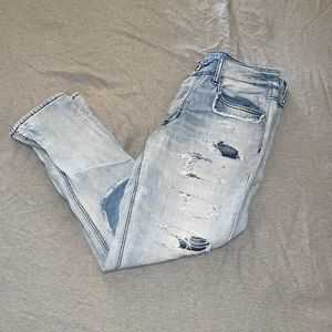 American eagle light washed jeans
